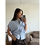 NEO NOIR Englana Stripe Blouse Light Blue
