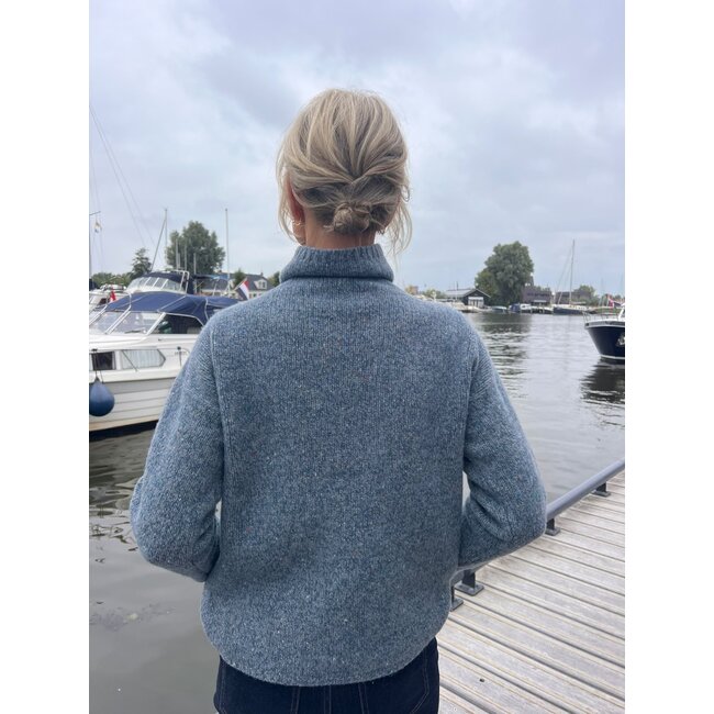 Fisherman out of Ireland Slouchy Funnel Neck Jumper