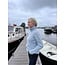 Fisherman out of Ireland POLO NECK JUMPER BLUE MIST (230)