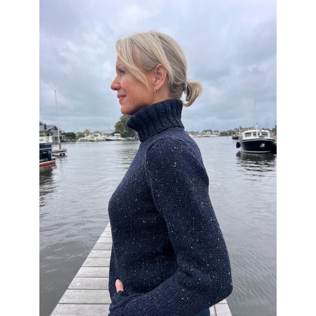 Fisherman out of Ireland POLO NECK JUMPER SILENT (247)