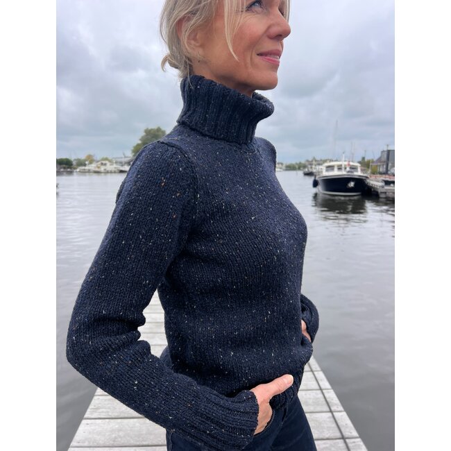 Fisherman out of Ireland POLO NECK JUMPER SILENT (247)