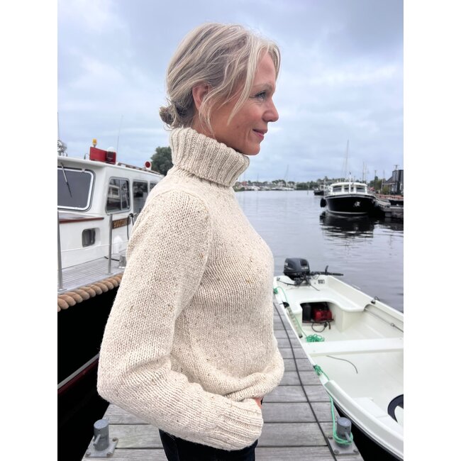 Fisherman out of Ireland POLO NECK JUMPER BÁINÍN (249)