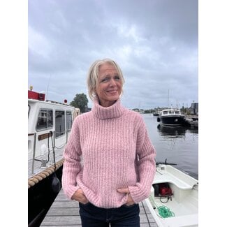 Fisherman out of Ireland Boxy Ribbed Polo Neck
