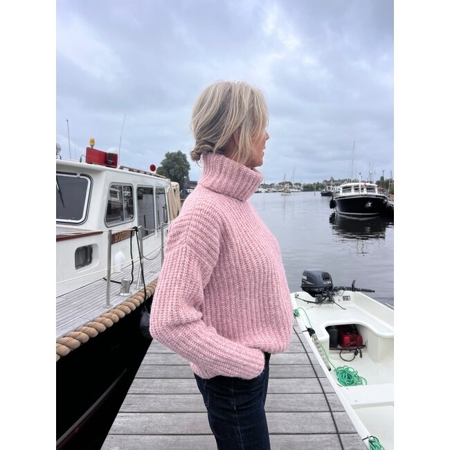 Fisherman out of Ireland Boxy Ribbed Polo Neck