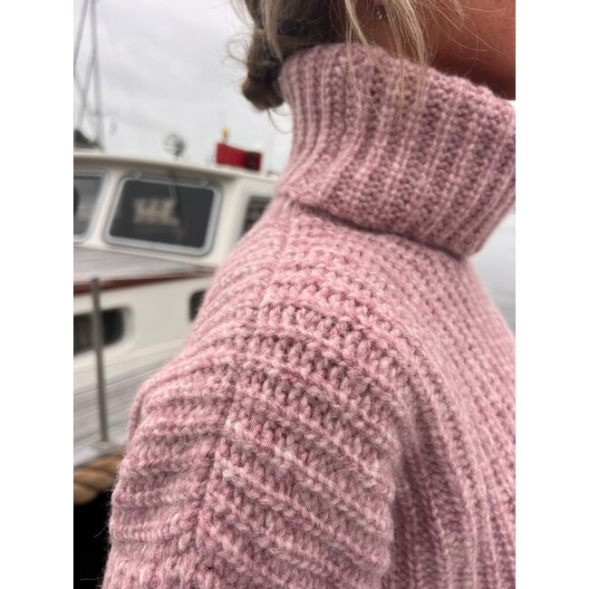 Fisherman out of Ireland Boxy Ribbed Polo Neck