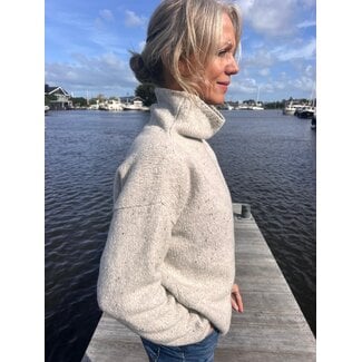 Fisherman out of Ireland Slouchy Funnel Neck Jumper