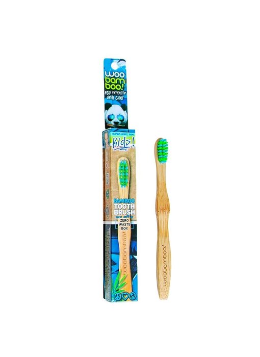 Woobamboo Cepillo de dientes para niños 1 unidad