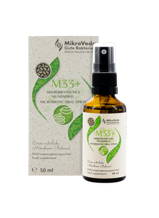 MikroVeda M33+  Microbiotische Mondspray 50 ml