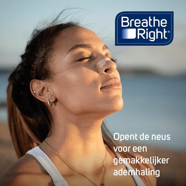 Breathe Right Tiras Nasales Natural Regular 30