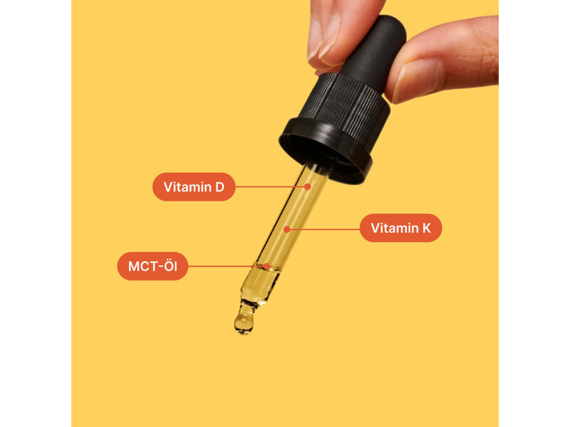 BrainEffect Aceite de vitamina D3+K2 50 ml