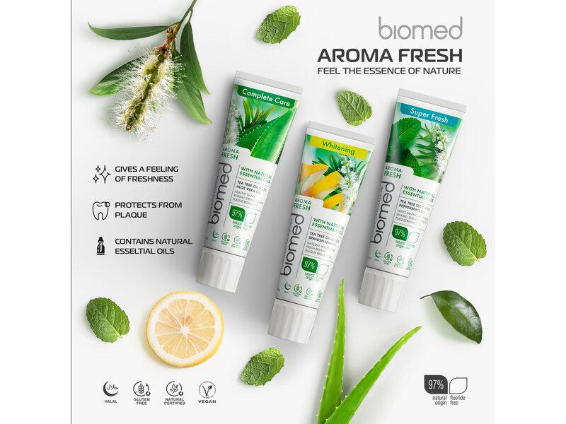 Biomed Aroma Fresh Complete Care tandpasta 100 ml