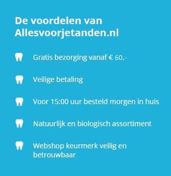 De voordelen van Allesvoorjetanden.nl