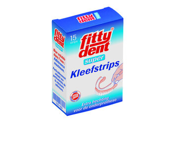 Rident Fittydent Kleefstrips 15 st.