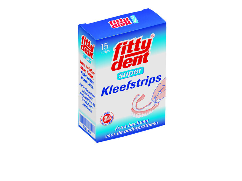 Rident Fittydent Kleefstrips 15 st.