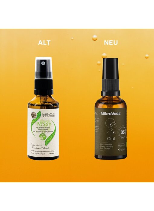 MikroVeda M33+ Spray bucal microbiótico 50 ml