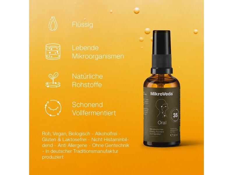 MikroVeda Oral Microbiotische Mondspray 50 ml