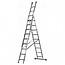 Maxall Driedelige Rechte Reformladder 3x9