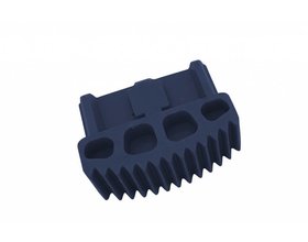 Trapladdervoet klein blauw