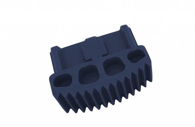 Trapladdervoet klein blauw