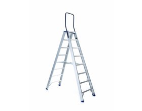 Trap dubbel professioneel 2x8 treden