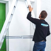 Trap dubbel professioneel 2x10 treden Trap dubbel professioneel 2x10 treden