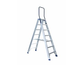 Trap dubbel professioneel 2x7 treden