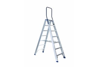 Trap dubbel professioneel 2x7 treden