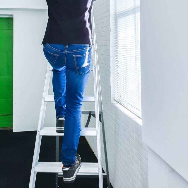 Bordestrap enkel 1x7 treden