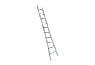 Eurostairs Ladder enkel uitgebogen 1x6 sporten