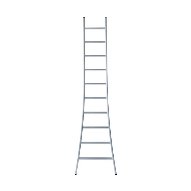 Eurostairs Ladder enkel uitgebogen 1x8 sporten