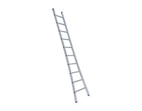 Eurostairs Ladder enkel uitgebogen 1x16 sporten