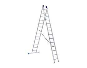 Eurostairs Reform ladder dubbel recht 2x9 sporten