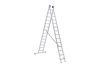 Eurostairs Reform ladder dubbel recht 2x9 sporten