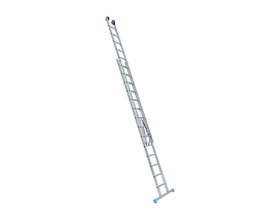 Eurostairs Reform ladder dubbel recht 2x14 sporten + gevelrollen