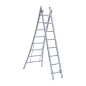 Eurostairs Reform ladder dubbel uitgebogen 2x8 sporten Eurostairs Reform ladder dubbel uitgebogen 2x8 sporten