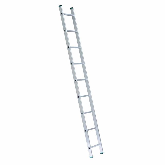 Eurostairs home ladder enkel recht 1x9 sporten