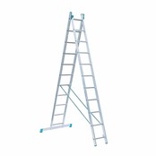 Eurostairs home reform ladder dubbel recht 2x11 sporten