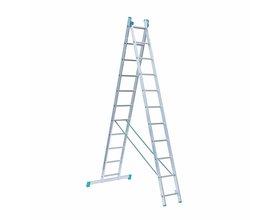 Eurostairs home reform ladder dubbel recht 2x11 sporten