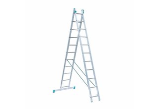 Eurostairs home reform ladder dubbel recht 2x11 sporten