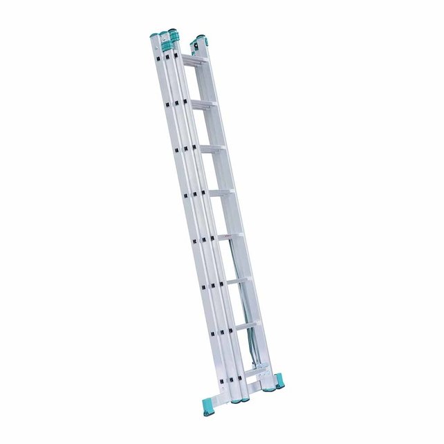 Eurostairs home reform ladder driedelig recht 3x8 sporten