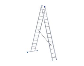 Eurostairs Reform ladder dubbel recht 2x7 sporten