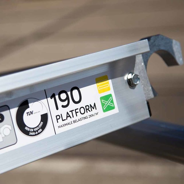 Kamersteiger EVO 75x190 3 meter werkhoogte