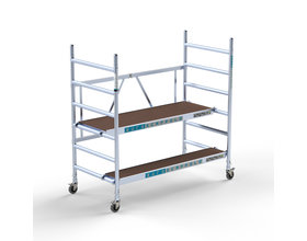 Kamersteiger 90x190 3m werkhoogte + platform 30 cm