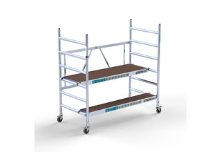 Kamersteiger 90x190 3m werkhoogte + platform 30 cm