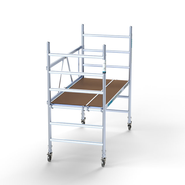 Kamersteiger 90x190 3m werkhoogte + platform 30 cm