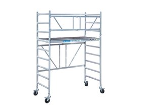 Kamersteiger 90x190 4m werkhoogte + platform 30 cm