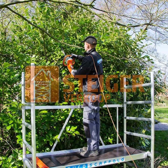 Kamersteiger 75x190 3m inclusief tuinsteigerwielen Kamersteiger 75x190 3m inclusief tuinsteigerwielen