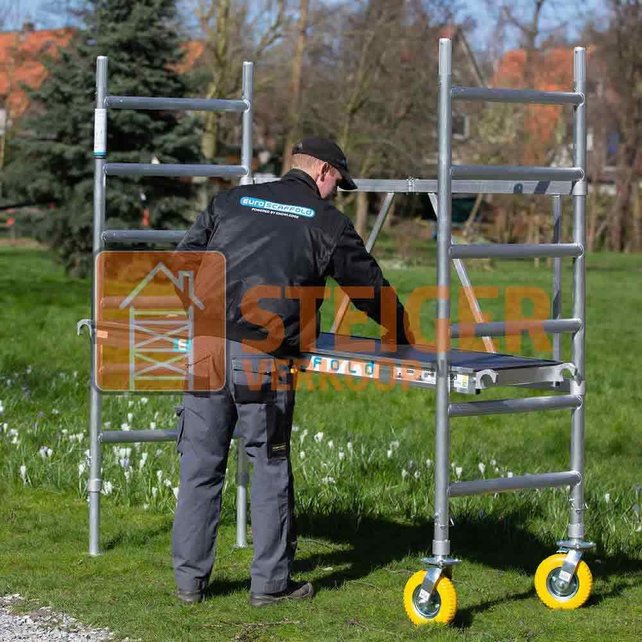 Kamersteiger 75x190 3m inclusief tuinsteigerwielen Kamersteiger 75x190 3m inclusief tuinsteigerwielen