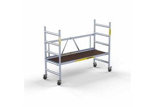 ACTIE: kamersteiger 75x190x3m werkhoogte