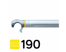 Rolsteiger horizontaal schoor 190 cm